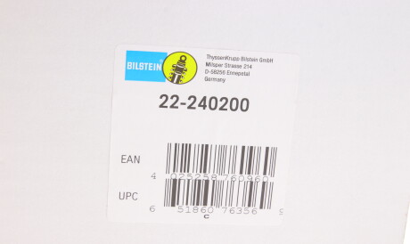 Фото 2 - Стійка амортизатору (амортизатор) BILSTEIN 22-240200 (22240200)