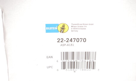 Фото 2 - Стойка амортизатору (амортизатор) BILSTEIN 22247070