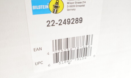 Фото 2 - Стійка амортизатору (амортизатор) BILSTEIN 22-249289 (22249289)
