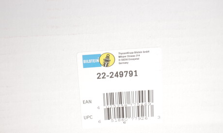 Фото 2 - Стойка амортизатору (амортизатор) BILSTEIN 22-249791