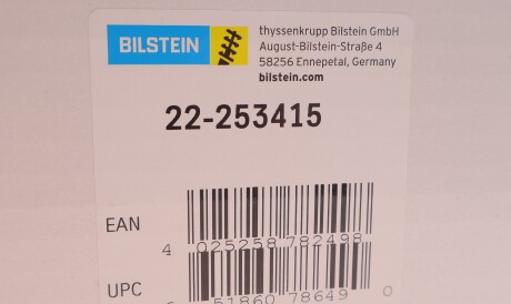 Фото 2 - Стійка амортизатору (амортизатор) BILSTEIN 22253415