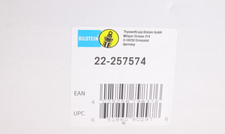 Фото 2 - Стойка амортизатору (амортизатор) BILSTEIN 22-257574 (22257574)