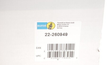 Фото 2 - Стойка амортизатору (амортизатор) BILSTEIN 22260949