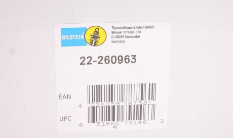 Фото 2 - Стойка амортизатору (амортизатор) BILSTEIN 22-260963 (22260963)