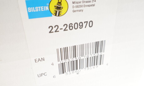 Фото 2 - Стійка амортизатору (амортизатор) BILSTEIN 22-260970 (22260970)