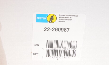 Фото 2 - Стойка амортизатору (амортизатор) BILSTEIN 22-260987 (22260987)