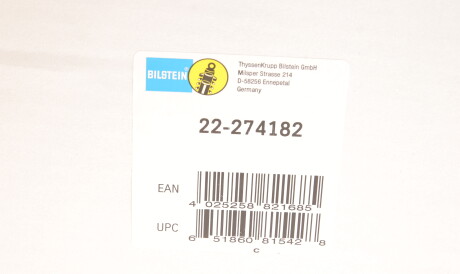 Фото 2 - Стойка амортизатору (амортизатор) BILSTEIN 22-274182 (22274182)