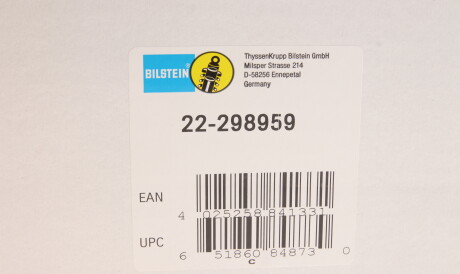 Фото 2 - Стійка амортизатору (амортизатор) BILSTEIN 22-298959 (22298959)