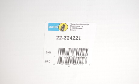 Фото 2 - Стойка амортизатору (амортизатор) BILSTEIN 22-324221 (22324221)