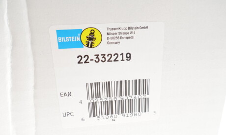 Фото 2 - Стійка амортизатору (амортизатор) BILSTEIN 22-332219