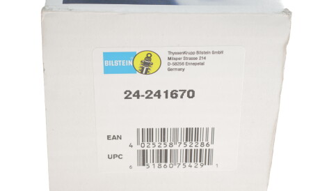 Фото 2 - Стійка амортизатору (амортизатор) BILSTEIN 24-241670 (24241670)