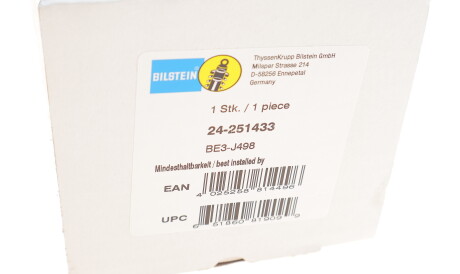 Фото 2 - Стойка амортизатору (амортизатор) BILSTEIN 24251433