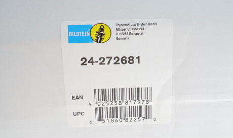 Фото 2 - Стійка амортизатору (амортизатор) BILSTEIN 24-272681 (24272681)