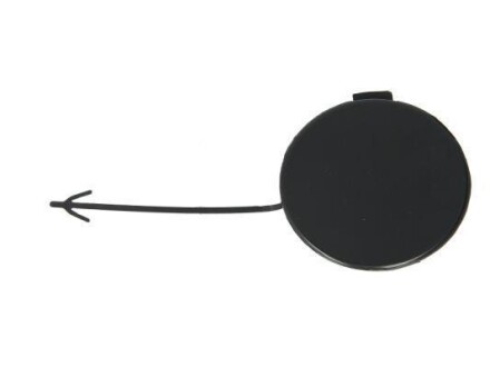 Заглушка буксирувального гака передн (під фарбування) AUDI A4 B7 11.04-06.08 - ((8E0807241C)) BLIC 5513000028920P