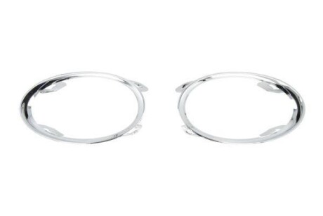 Рамка галогена передн Лів/Прав (комплект, пластик, хром) RENAULT MEGANE III Ph III 01.14-09.15 - BLIC 5703056043915P