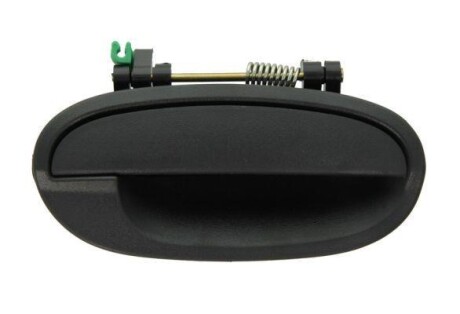 Ручка дверей задн Прав (зовнішн, чорна текстура/не для фарбування) CHEVROLET SPARK/MATIZ 03.05-01.07 - ((96601475, 96601475S)) BLIC 601056007404P