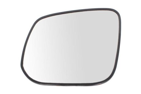 Скло дзеркала зовнішнього Лів (опукле, хром) ISUZU D-MAX RT 06.12-12.19 - BLIC 6102272001455P