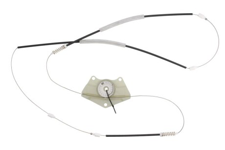 Ремкомплект склопідіймача передн Лів (троси, електричний) SKODA SUPERB I, SUPERB II VW PASSAT B5, PASSAT B5.5, PASSAT B6 08.96-05.15 - BLIC 6205-43-020807P