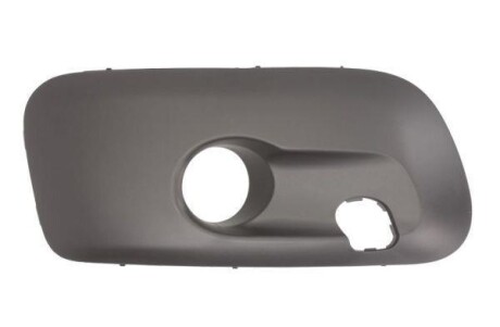 Решітка бампера передн Прав (верх, з отвором для галогенних фар, чорн) CITROEN C3 PICASSO 02.09-01.13 - BLIC 6502070541912P