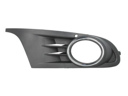 Atrapa zderzaka P VW GOLF VI 08-12 (z otw na hal, chrom) - ((5K08531022ZZ, 5K0853666, 5K08536669B9, 5K0854662)) BLIC 6502-07-9534916P