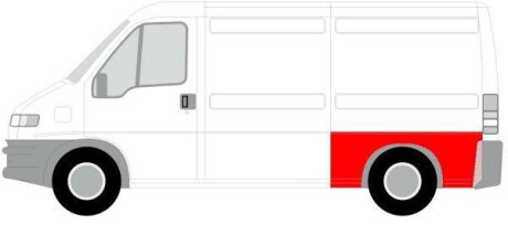 Фото 2 - Крыло BLIC 6504-03-2092533P