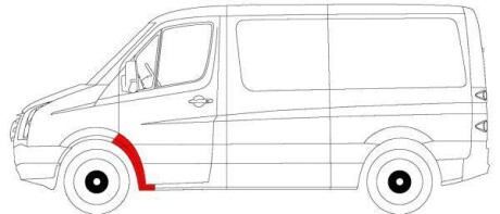 Фото 2 - Крыло BLIC 6504033548331P