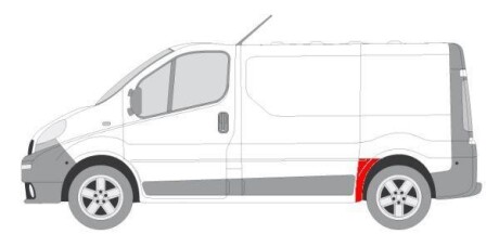 Фото 2 - Подкрылок BLIC 6504036061585P