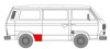 Ремонтна частина крила задн Прав (перед колесом) VW TRANSPORTER T3 05.79-07.92 - BLIC 6504-03-9557562P (фото 1)