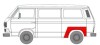 Ремонтна частина крила задн Лів VW TRANSPORTER T3 05.79-07.92 - BLIC 6504-03-9557591P (фото 2)