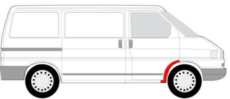 Фото 2 - Крыло BLIC 6504-03-9558332P