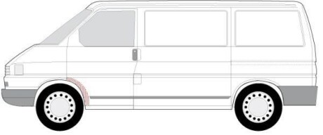 Фото 2 - Підкрилок BLIC 6504-03-9558423P (6504039558423P)