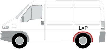 Фото 2 - Крыло BLIC 6505-06-2092590P