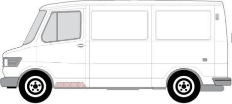 Сходинка кабіни - BLIC 6505063545053P