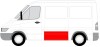 Reperaturka poszycia boku L MERCEDES SPRINTER 95-06 / VW LT 96-05 (wys. 80 cm) - BLIC 6505-06-3546012P (фото 2)