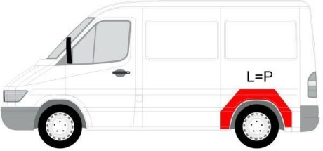 Фото 2 - Крыло BLIC 6508-01-3546590P (6508013546590P)