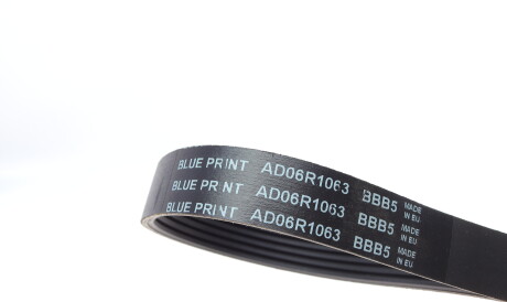 Фото 2 - Ремень приводной BLUE PRINT AD06R1063