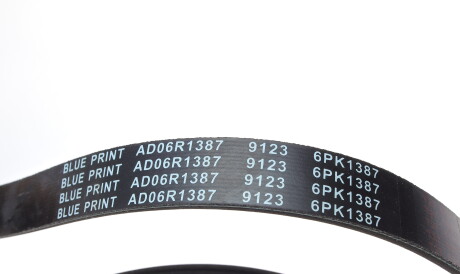 Фото 2 - Ремінь приводний BLUE PRINT AD06R1387