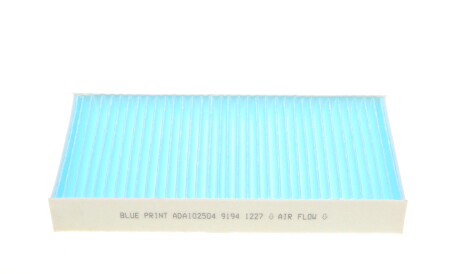 Фото 3 - Фильтр салона BLUE PRINT ADA102504