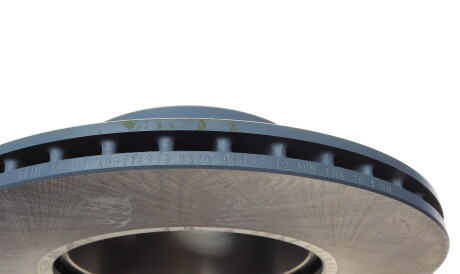 Фото 2 - Гальмівний диск BLUE PRINT ADB114393