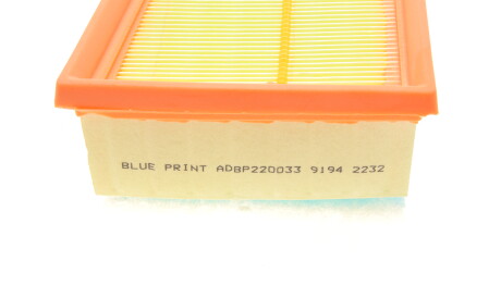 Фото 3 - Воздушный фильтр BLUE PRINT ADBP220033