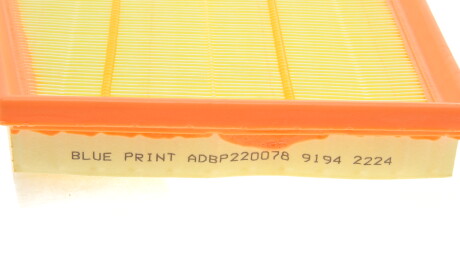Фото 3 - Повітряний фільтр BLUE PRINT ADBP220078