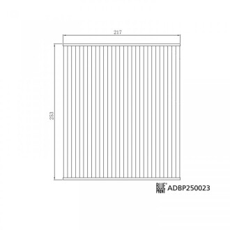 Фото 2 - Фильтр салона BLUE PRINT ADBP250023