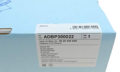 Фото 8 - Комплект зчеплення BLUE PRINT ADBP300022