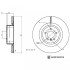 TARCZA HAM. BMW T. X5/X6 2,0-4,4 09-19 - BLUE PRINT ADBP430076 (фото 3)