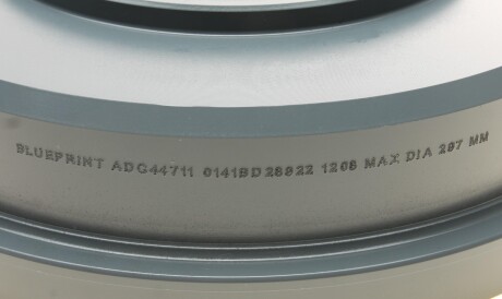 Фото 3 - Тормозной барабан BLUE PRINT ADC44711
