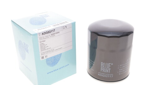 Фото 2 - Масляный фильтр BLUE PRINT ADG02117