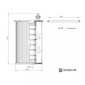 Масляный фильтр - BLUE PRINT ADG02159