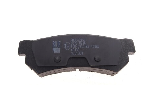 Фото 2 - Тормозные колодки BLUE PRINT ADG042152