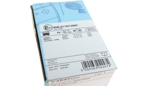 Фото 5 - Тормозные колодки BLUE PRINT ADG04247