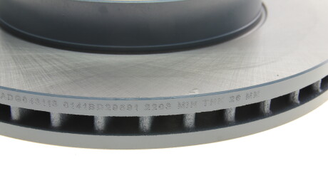 Фото 3 - Гальмівний диск BLUE PRINT ADG043113